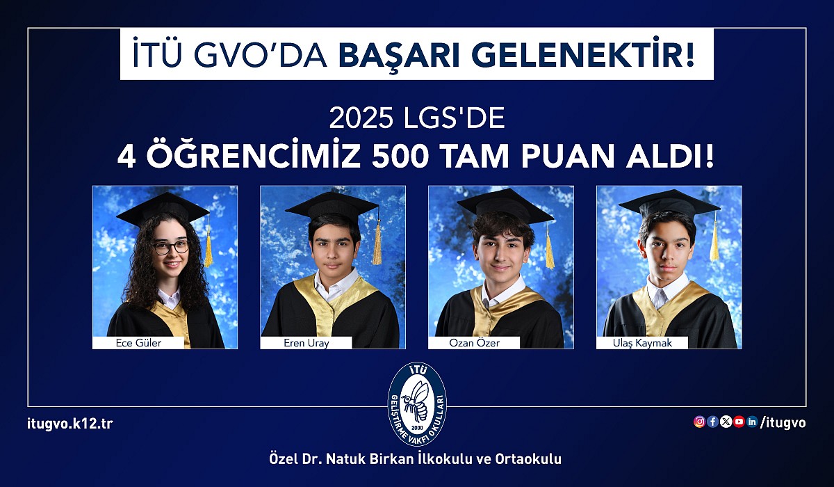 LGS 500 Tam Puan Alan Öğrencilerimiz 2025  