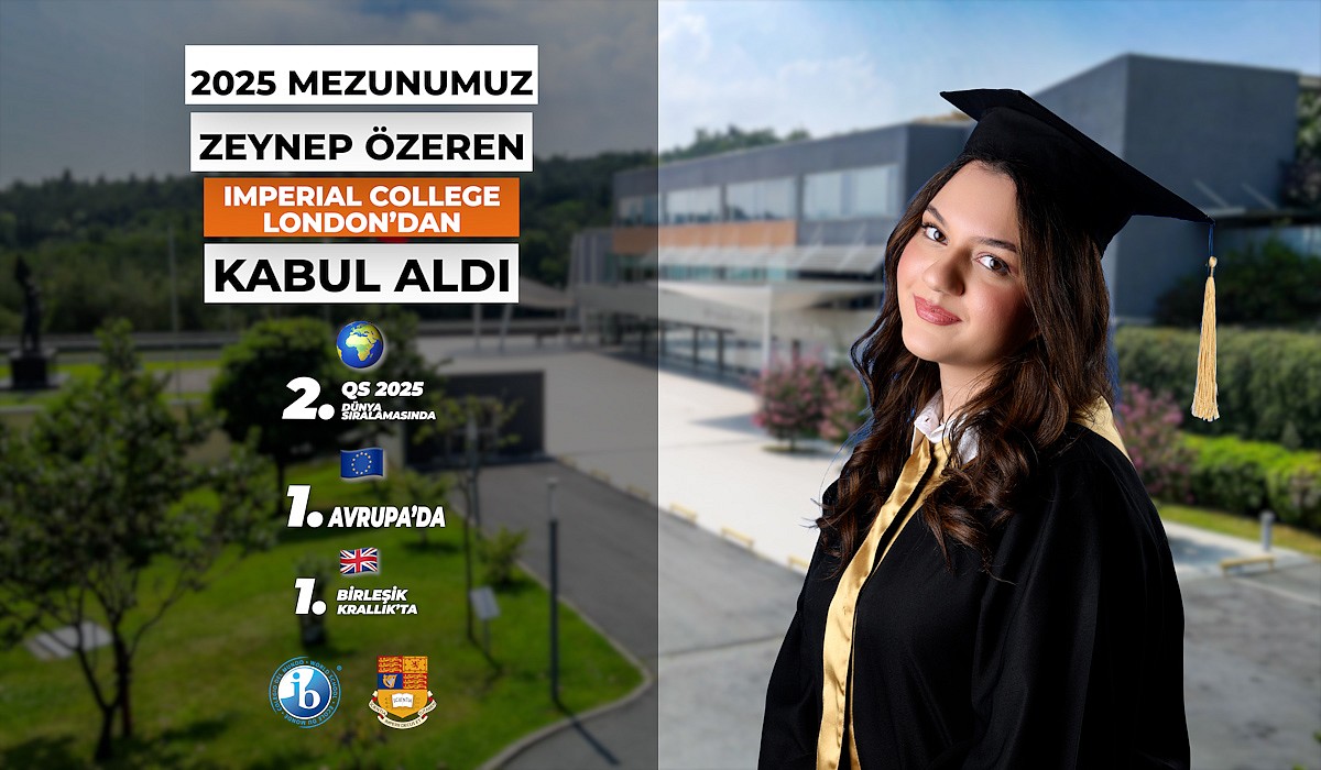 EEL_ Mezunumuz Zeynep Özeren Imperial London'an Kabul Aldı 2025  