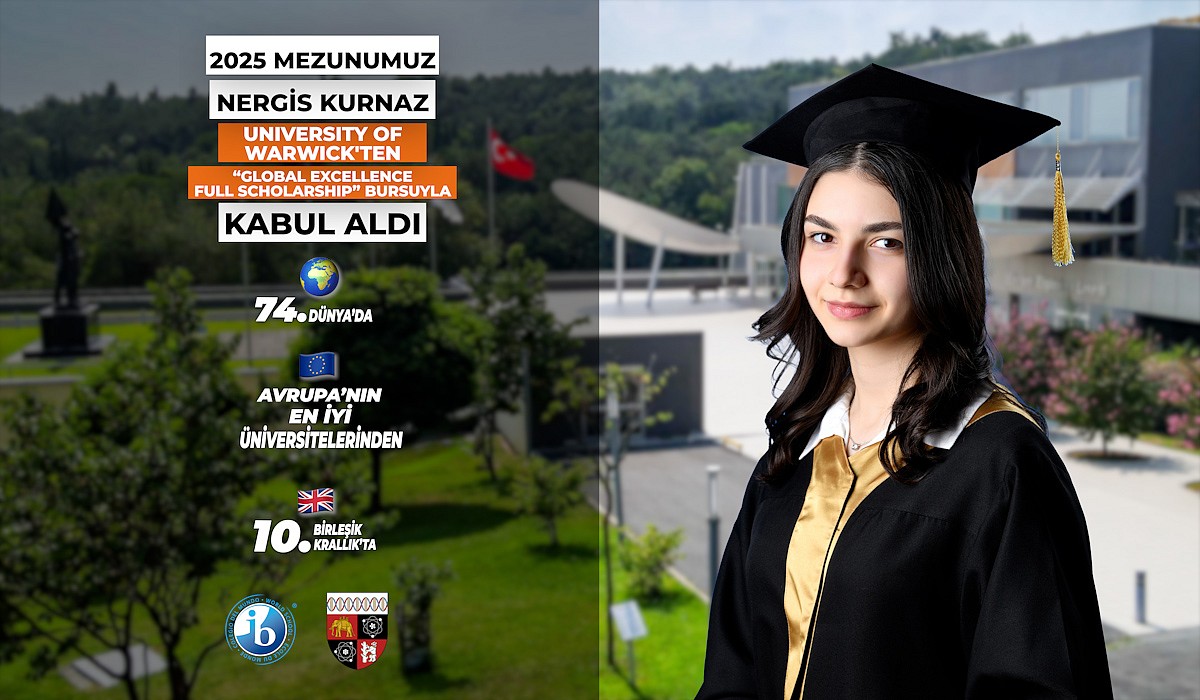 2025 IB Mezunumuz Nergis Kurnaz Üniversite Kabulü 2025  