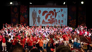 23 Nisan'ı Gururla ve Coşkuyla Kutladık 