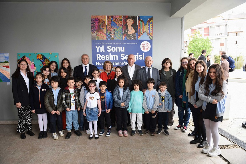 Çevre ve Sanat Temalı Yıl Sonu Resim Sergimiz Müze Gazhane'de Açıldı 