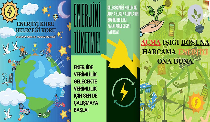Enerji Tasarrufu Dijital Afiş Yarışması Sonuçları Açıklandı